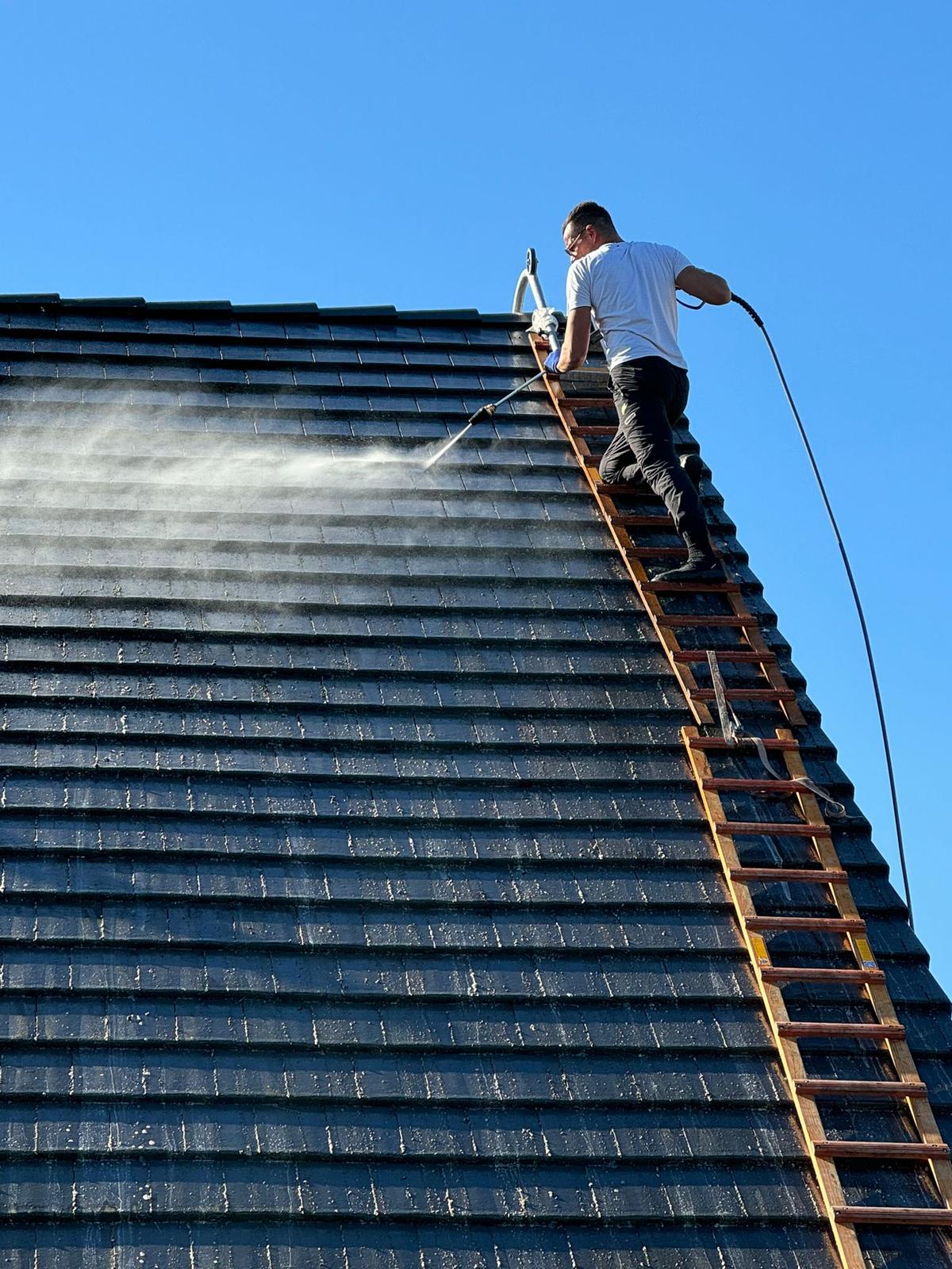 Nettoyage de toiture